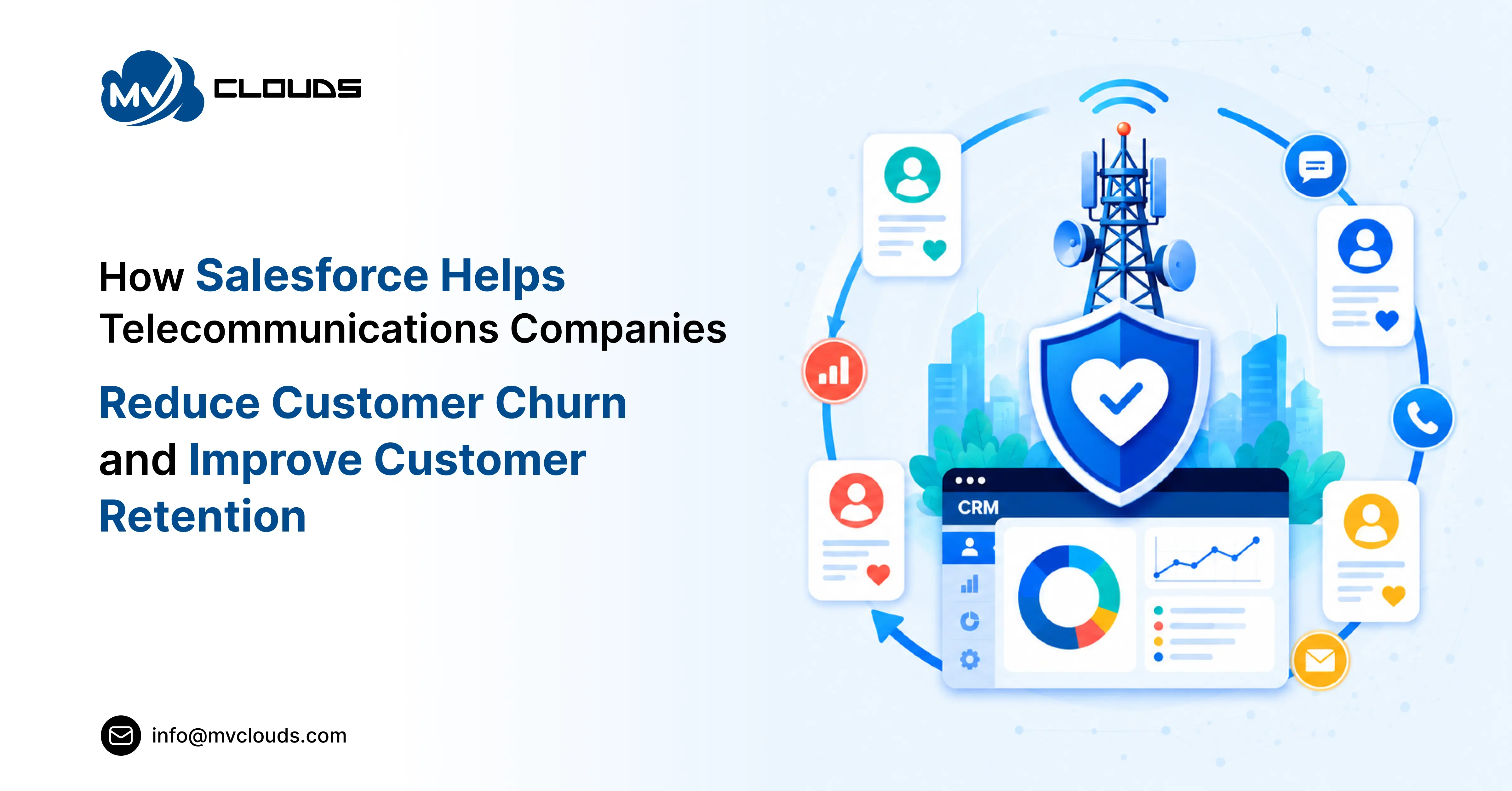 How Salesforce Helps Telecommunications Companies Reduce Customer Churn and Improve Customer Retention